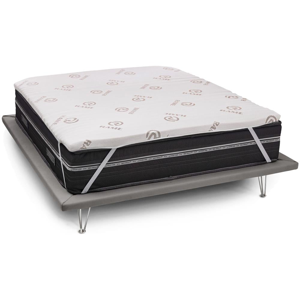 Topper Piazza E Mezza Alyssa, Topper Rinnova Materasso Sfoderabile In Memory Foam E Fibre Di Rame, 100% Made In Italy, Anti Acaro E Anallergico, Cm 120x190h5 - Foto 2