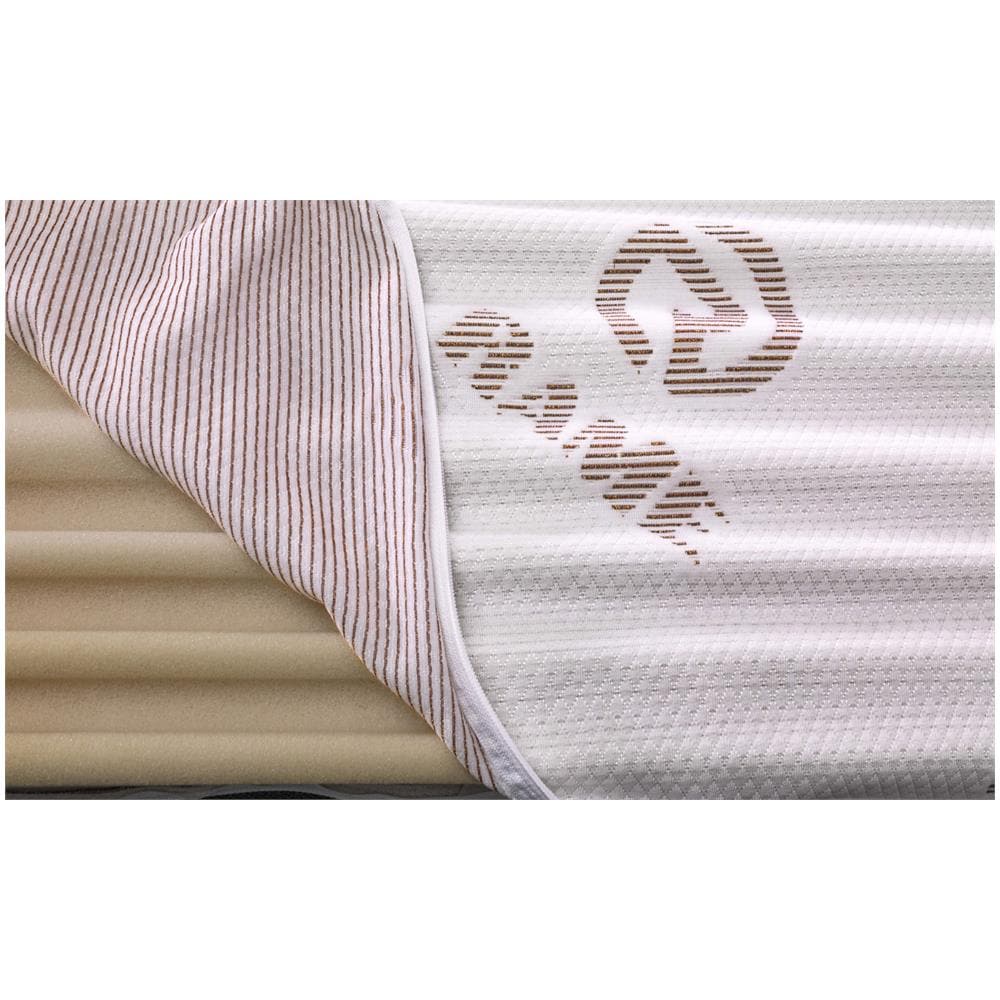 Topper Piazza E Mezza Alyssa, Topper Rinnova Materasso Sfoderabile In Memory Foam E Fibre Di Rame, 100% Made In Italy, Anti Acaro E Anallergico, Cm 120x190h5 - Foto 4