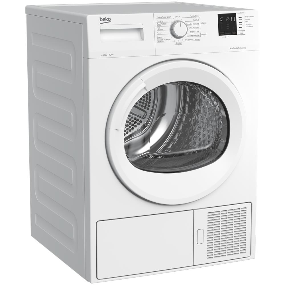 Asciugatrice DRX1023W b300 Eco Gentle 10 Kg Classe A++ Pompa di calore - Foto 5