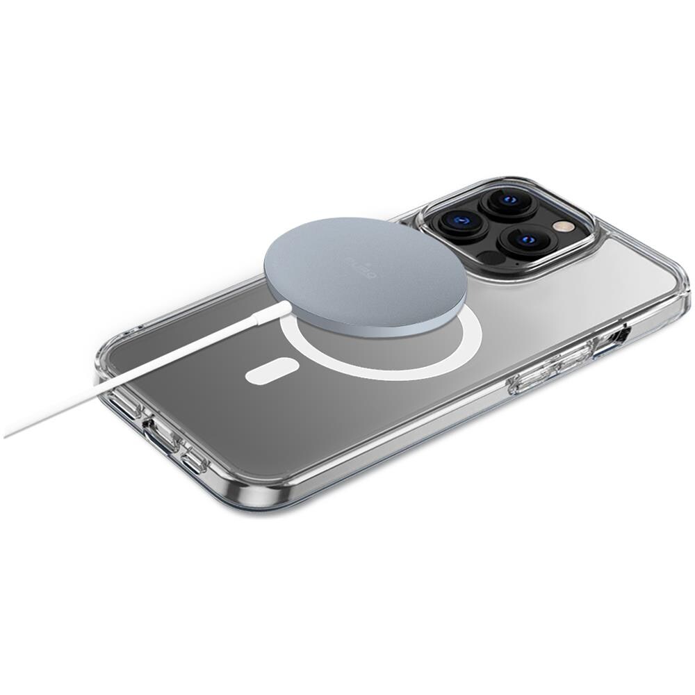 CUSBCMAG1LBLUE Caricabatterie per dispositivi mobili Smartphone Blu USB Carica wireless Interno - Foto 2