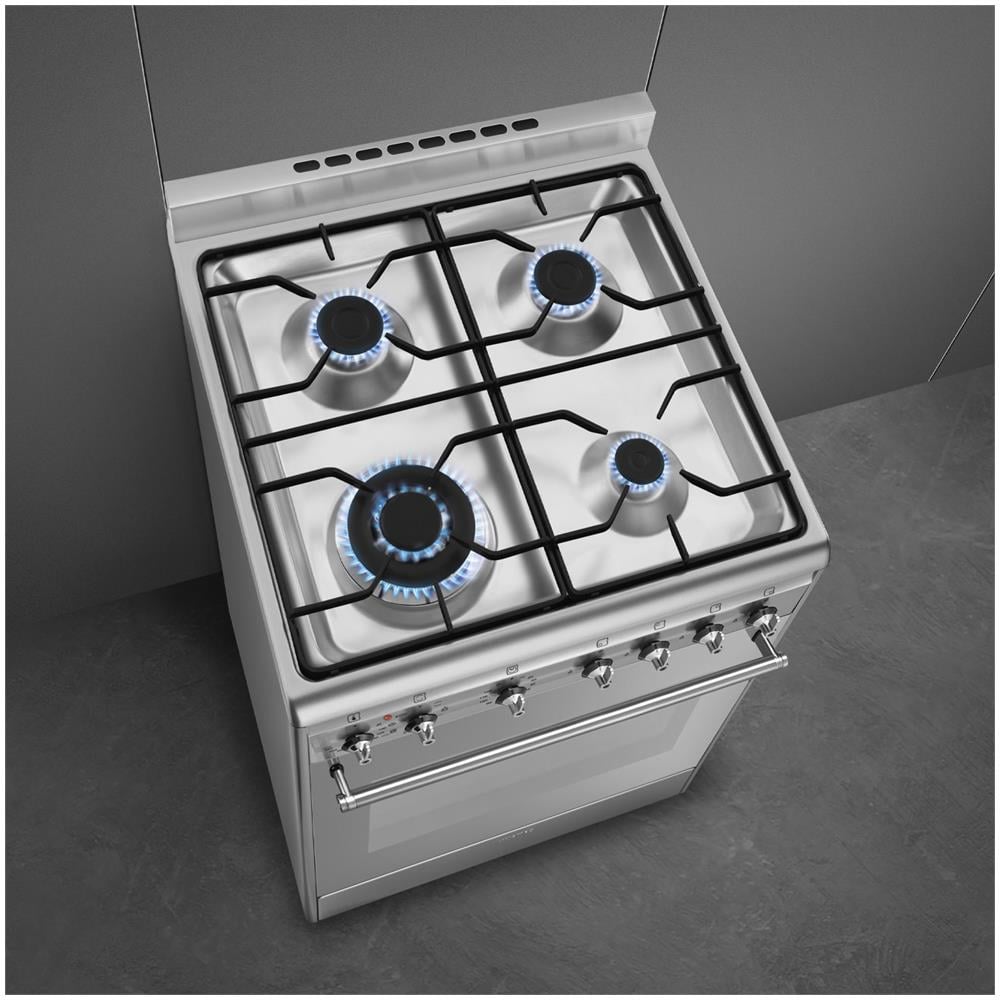 SX61GM Cucina a Gas Acciaio Inox - Foto 8