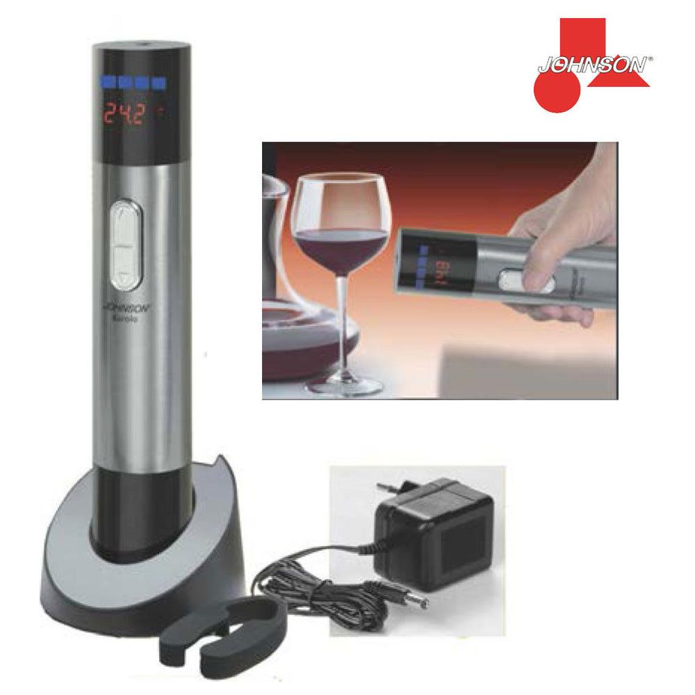 Idea Regalo Cavatappi Vino Elettrico Con Vino Display Digitale Temperatura - Foto 2