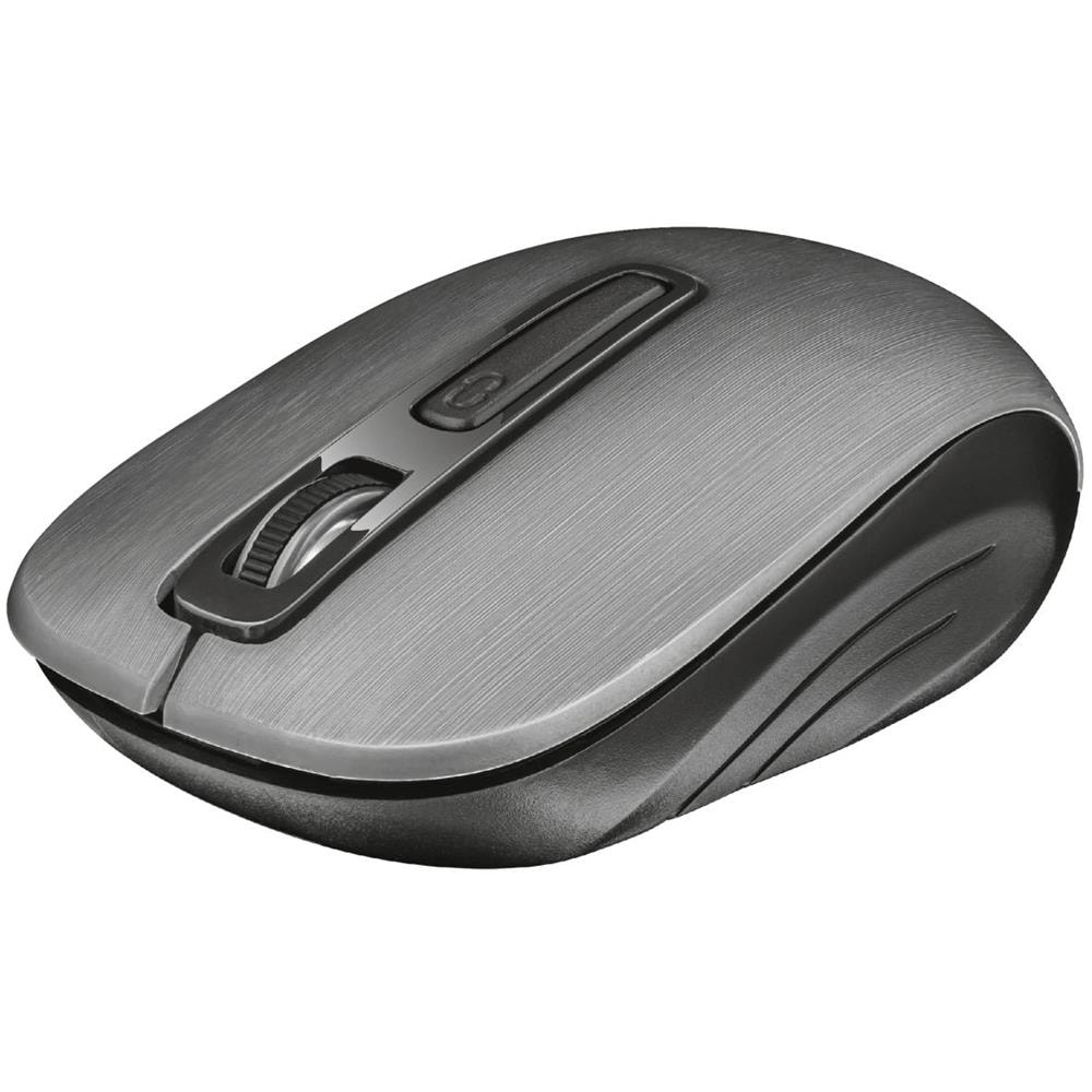 Aera RF Wireless 1600DPI Ambidestro Nero, Grigio mouse - Foto 1