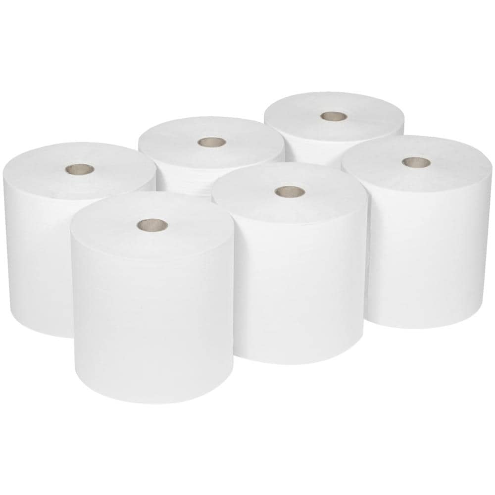 Set 6 Rotoli Da 354 Mt, Asciugamani In Carta 1 Velo - Foto 2