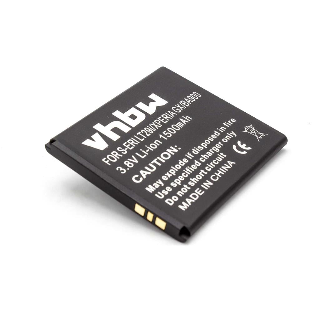 Batteria Li-ion Per Sony Ericsson Hayabusa, Jlo, Lt29, Lt29i, St26a, Xperia Gx, Xperia J, Xperia T Lt29i, Xperia Tx Lt29 Sostituisce Ba900 1500mah - Foto 1