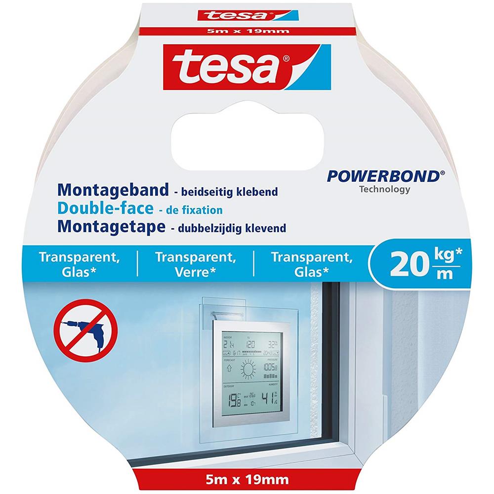 Nastro L'assemblaggio Per Superfici Trasparenti E In Vetro, 20 Kg / m, 1 Pcs, 77741-00000-00 - Foto 1