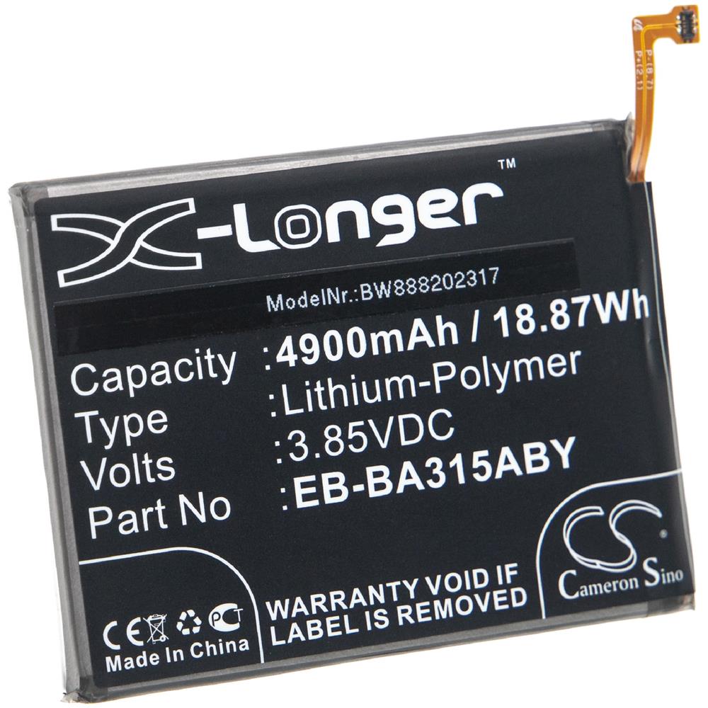 Batteria Sostituisce Samsung Eb-ba315aby Per Smartphone Cellulare (4900mah, 3,85v, Li-poly) - Foto 1