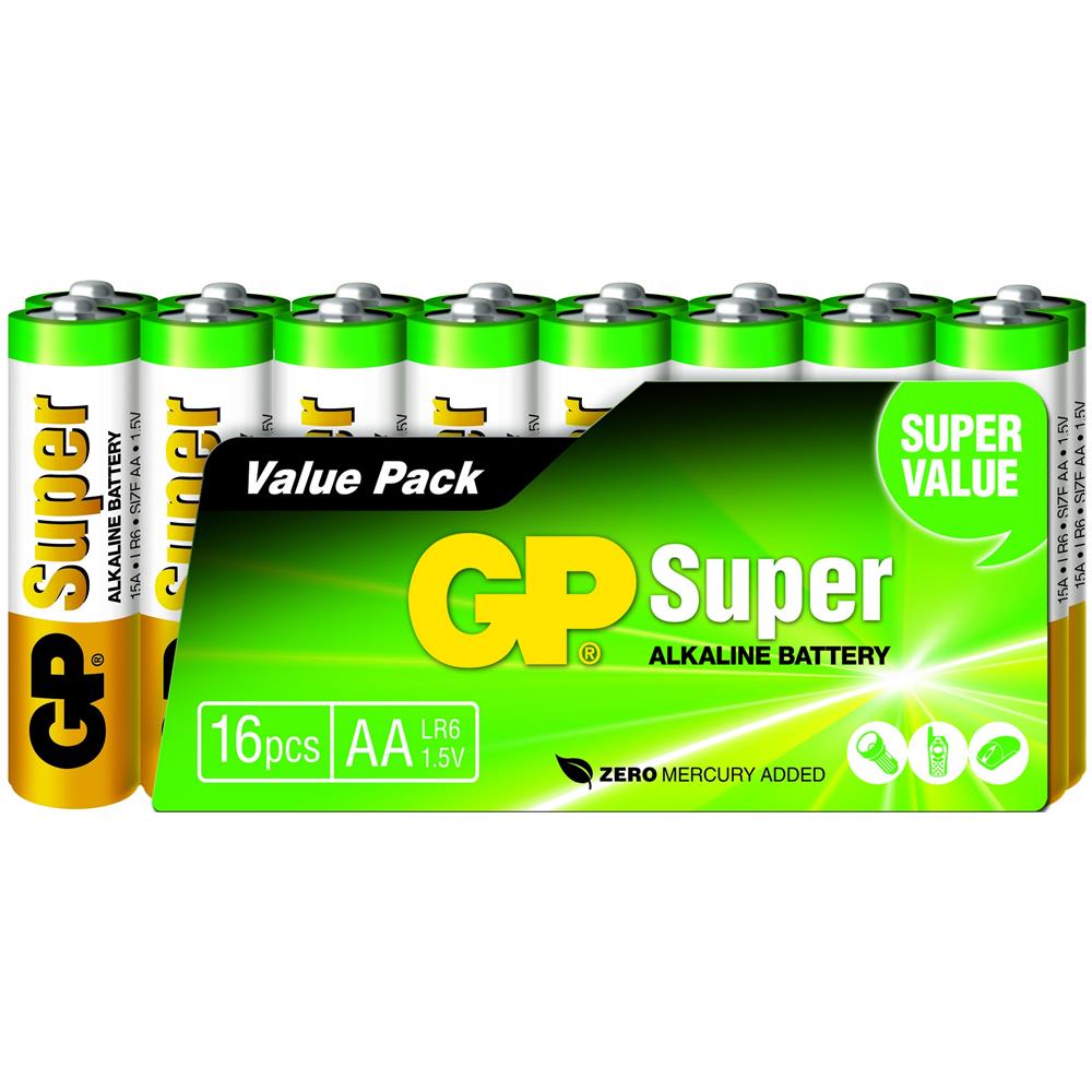AA Super Alkaline, Alcalino, Cilindrico, 1,5V - Foto 1