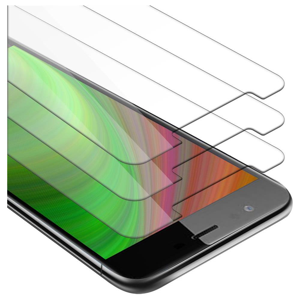 3x Pellicola Di Armatura Compatibile Con Zte Nubia M2 Lite In Elevata Trasparenza - 3x Vetro Temperato (tempered) Di Protezione Del Display In Durezza 9h Con 3d Touch - Foto 1