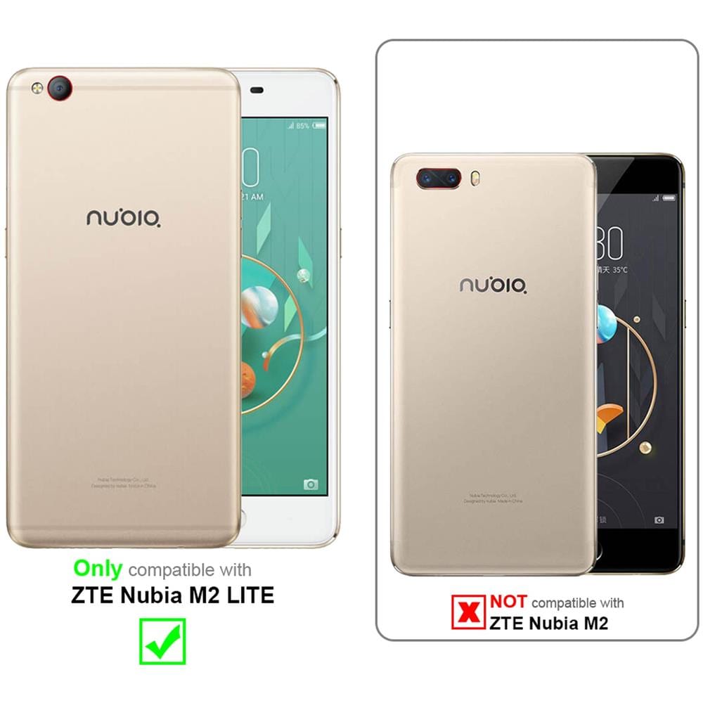 3x Pellicola Di Armatura Compatibile Con Zte Nubia M2 Lite In Elevata Trasparenza - 3x Vetro Temperato (tempered) Di Protezione Del Display In Durezza 9h Con 3d Touch - Foto 2