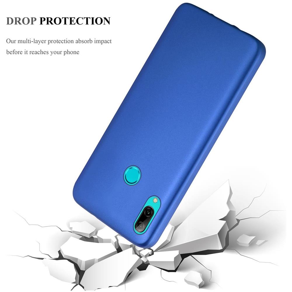 Custodia Compatibile Con Huawei P Smart 2019 / Honor 10 Lite In Blu Metallico - Coperchio Protettivo In Silicone Tpu Flessibile - Foto 7