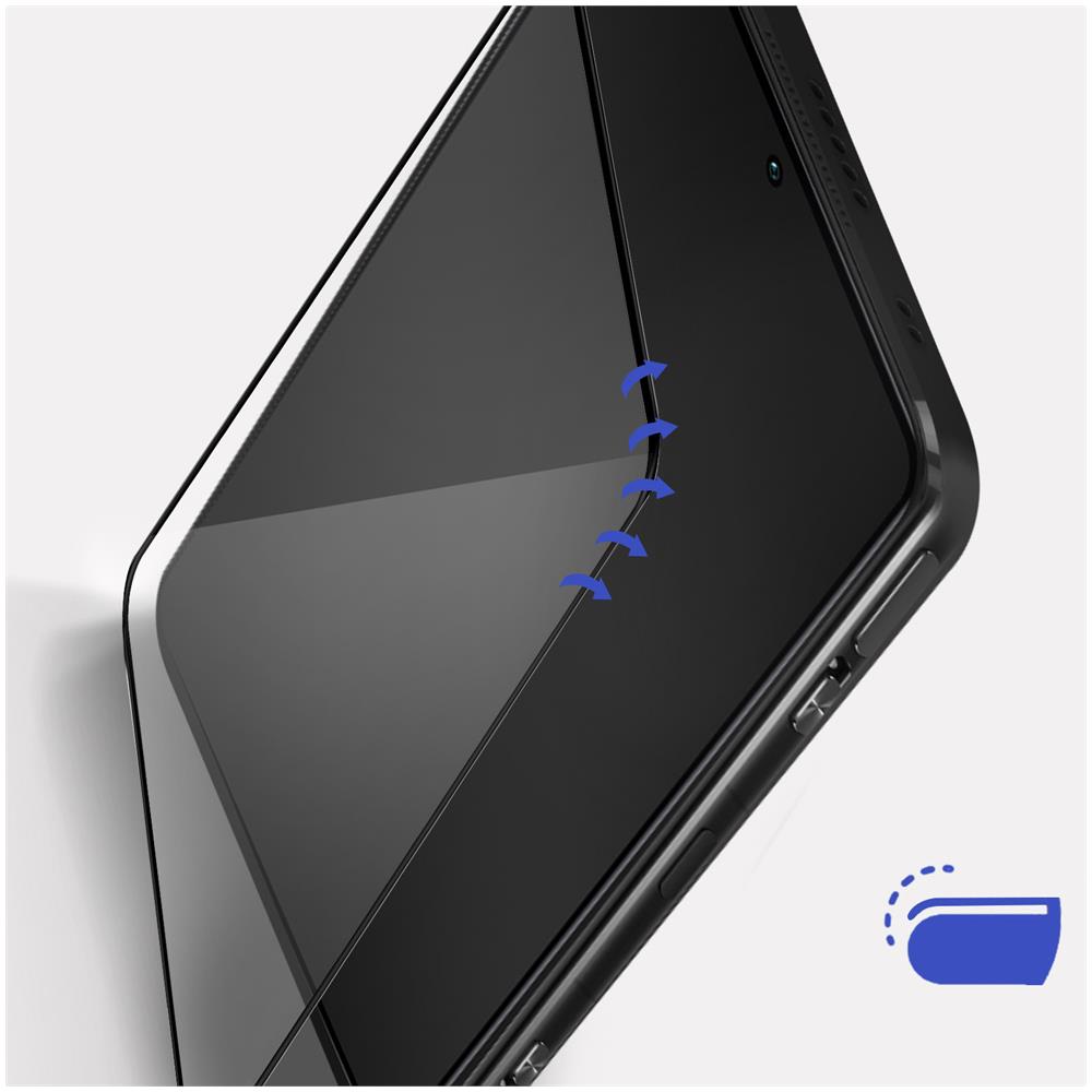 Vetro Temperato Xiaomi Poco F4 Gt Bordo Incurvato Hardglass Max Lite 3mk - Foto 5
