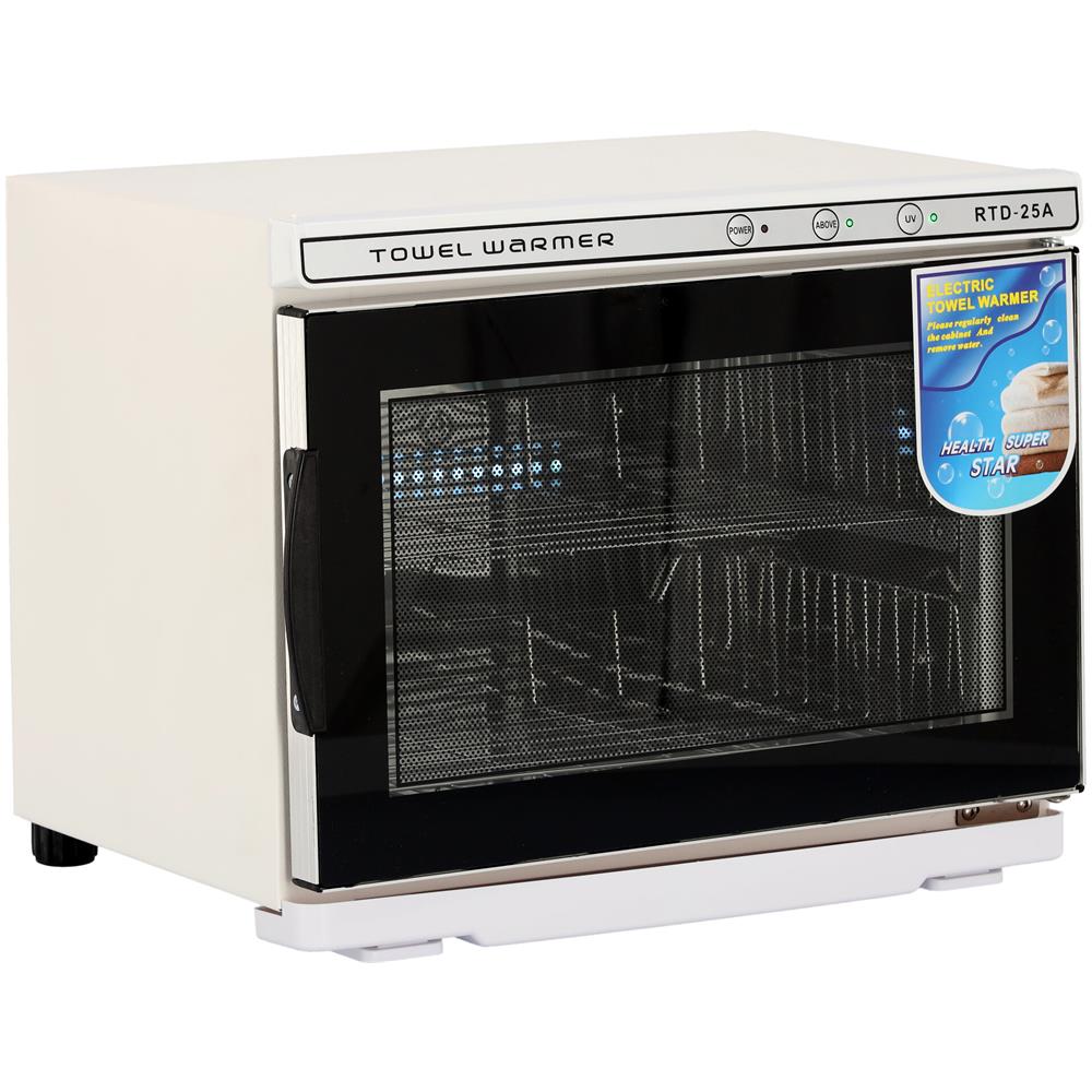 Sterilizzatore Scaldasalviette 25l 225ab Uv Tipo C Con Sportello E Finestrino Disinfezione Per Il Salone Di Parrucchiere /barbiere Centro Estetico Massaggio Spa - Foto 1