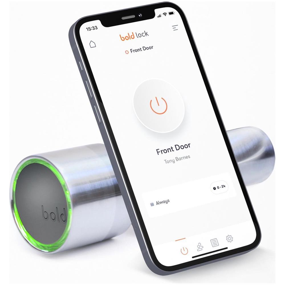 Serratura Intelligente Per Porte - Serratura A Cilindro - Bold Smart Lock Sx-35 - Foto 2