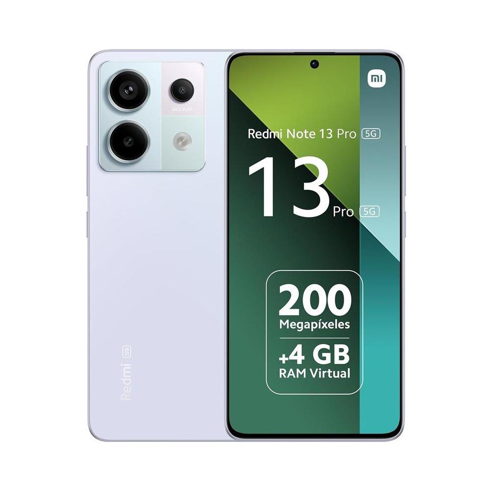Redmi Note 13 Pro 5G 256GB 8GB Ram Display 6.67" Doppia SIM 5G USB tipo-C 5100 mAh Aurora Purple - Foto 1