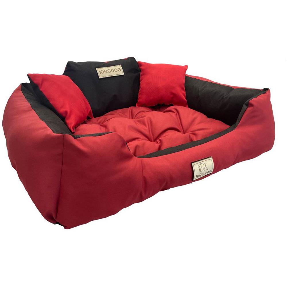 55x45 cm KINGDOG Cuccia per cani impermeabile personalizzabile rossa - Foto 2