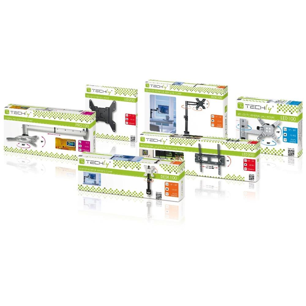 ICA-CPLB 946L - Supporto Telescopico Lungo a Soffitto per TV LED LCD 37-70'' - Foto 6