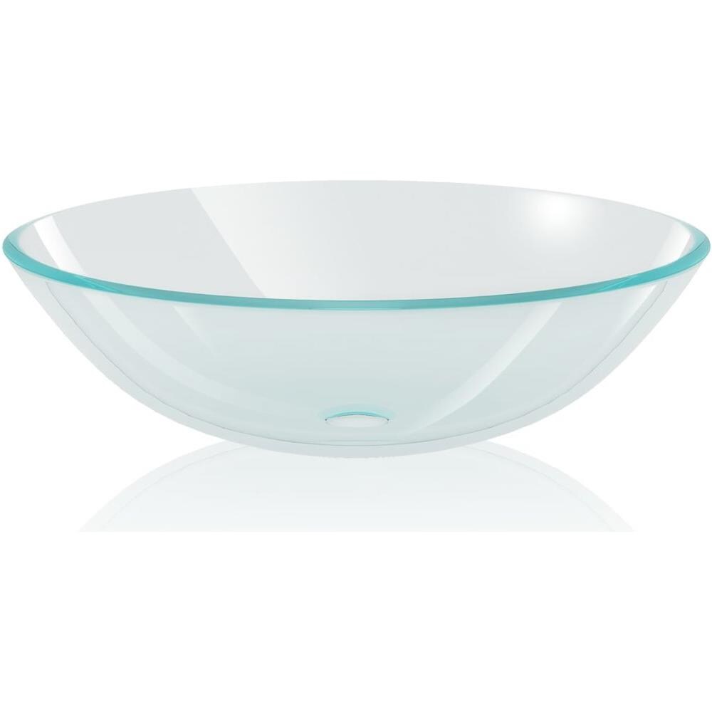 Lavandino in Vetro Temprato 42 cm Trasparente - Foto 2