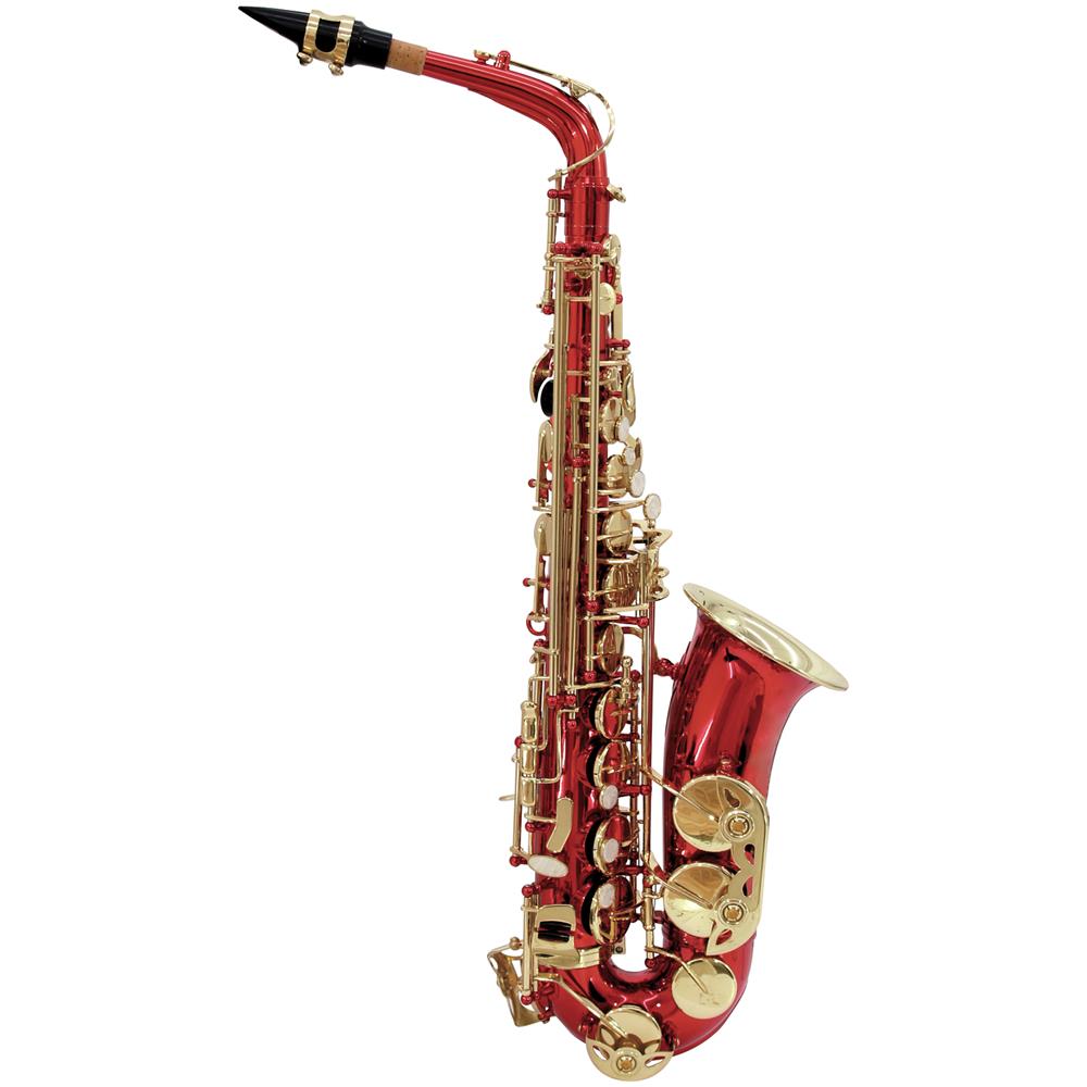 Sax Alto, Colore Rosso, Con Custodia E Accessori, Dimavery Sp-30 - Foto 2