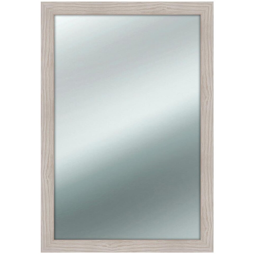 Lupia Specchio A Parete Shabby Chic 40x65 Cm – Bianco, In Vero Vetro, Made In Italy, Verticale O Orizzontale