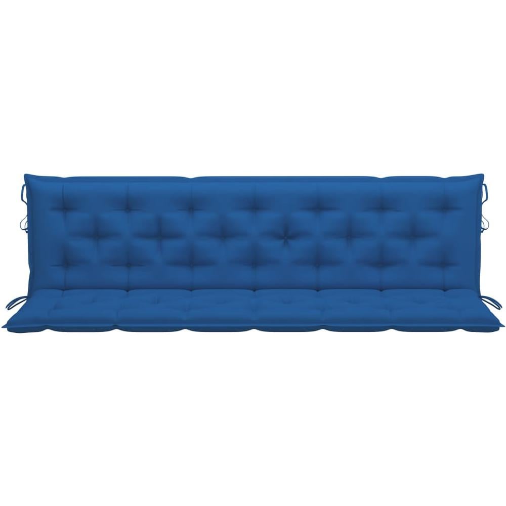 Cuscino per Panca Blu 200x (50+50) x7 cm in Tessuto Oxford - Foto 2