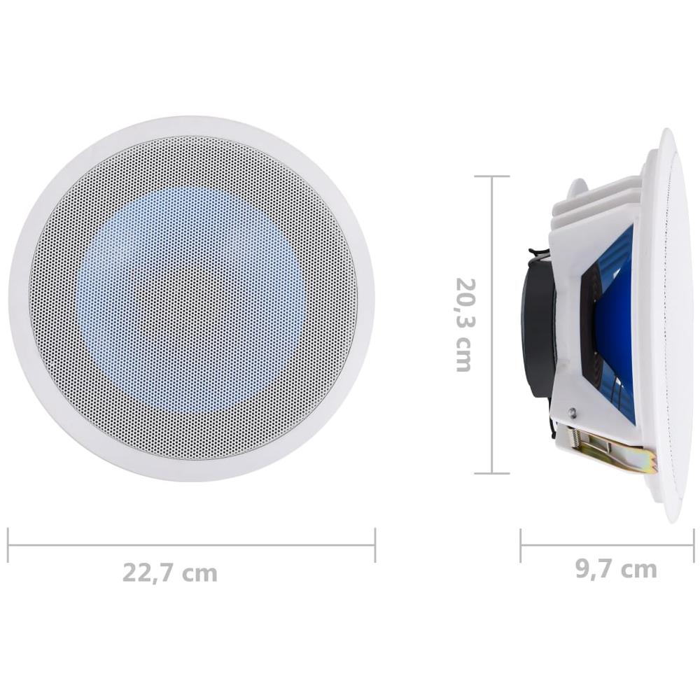 Altoparlante Integrato Da Parete E Soffitto Con Tweeter 180 W - Foto 2