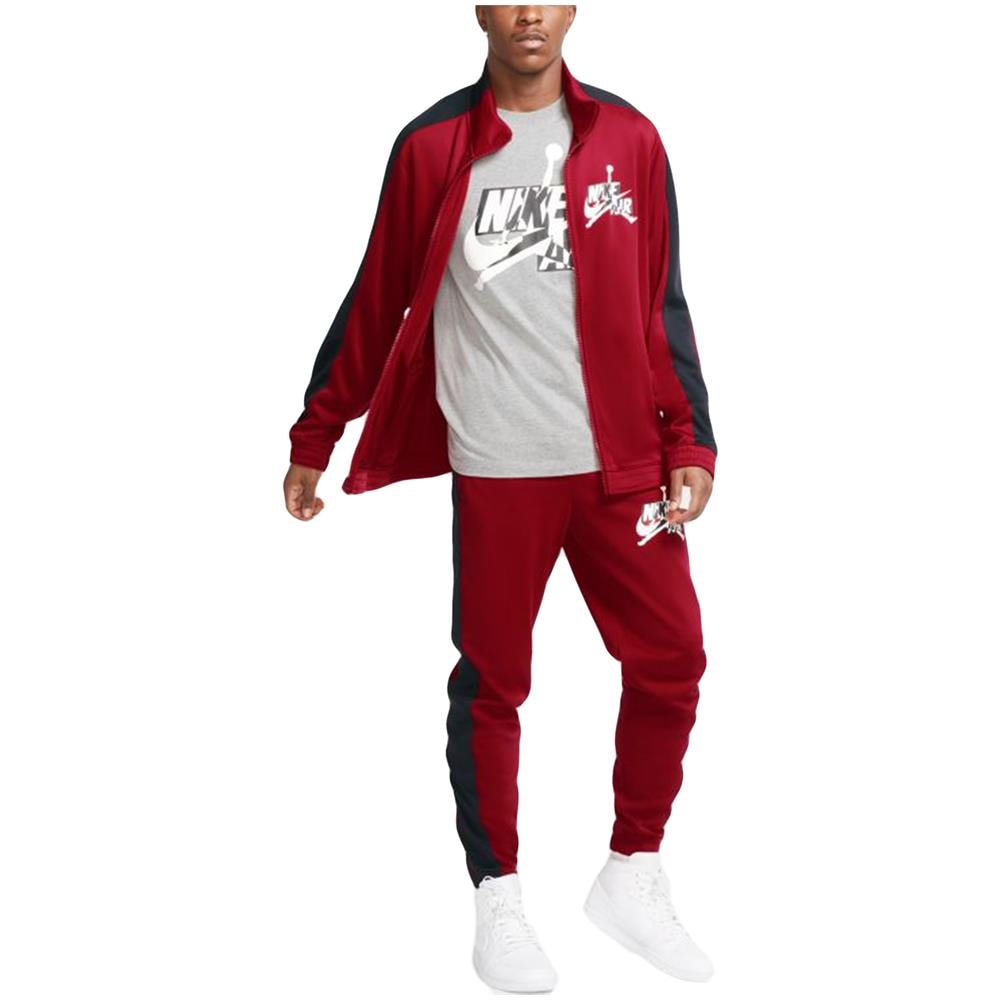 Felpa Da Uomo Full Zip Jumpman Classics Tricot Rossa Taglia M Codice Ck6743-687 - Foto 5