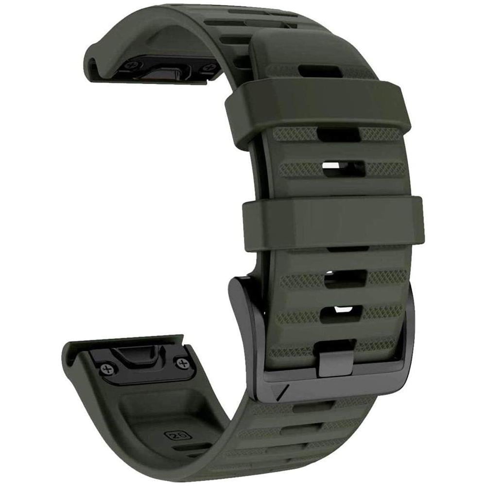 Braccialetto Garmin Fenix Silicone Verde Militare - Foto 1