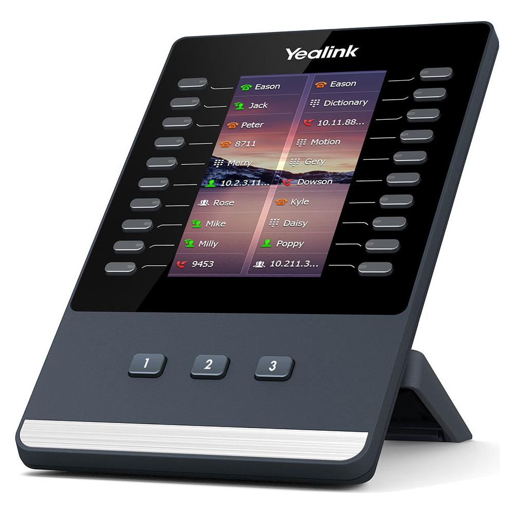Ã¢â‚¬â¢ Yealink Sip Zubehãƒâ¶r Extension Exp43 Lcd Keypad Mit 20 Tasten, T4x(u) Serie - Foto 1