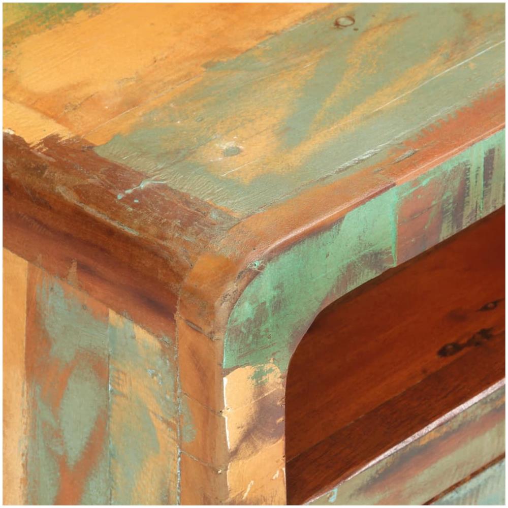 Mobile Porta TV 117x30x41 cm in Legno Massello di Recupero - Foto 4