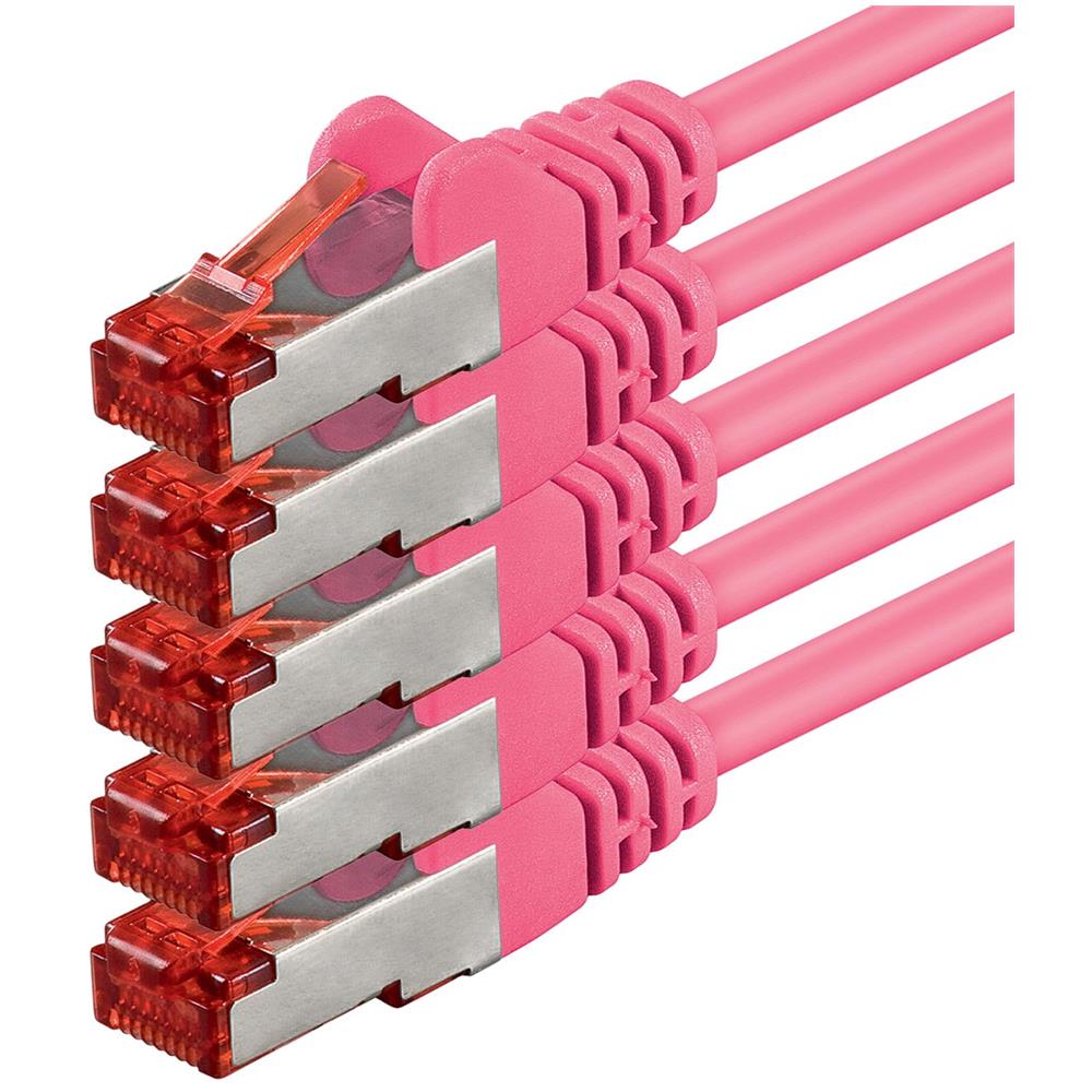 5.0m 2x RJ-45 Cat6 S / FTP (S-STP) M / M, 5m, Cat6, S / FTP (S-STP) - Foto 1