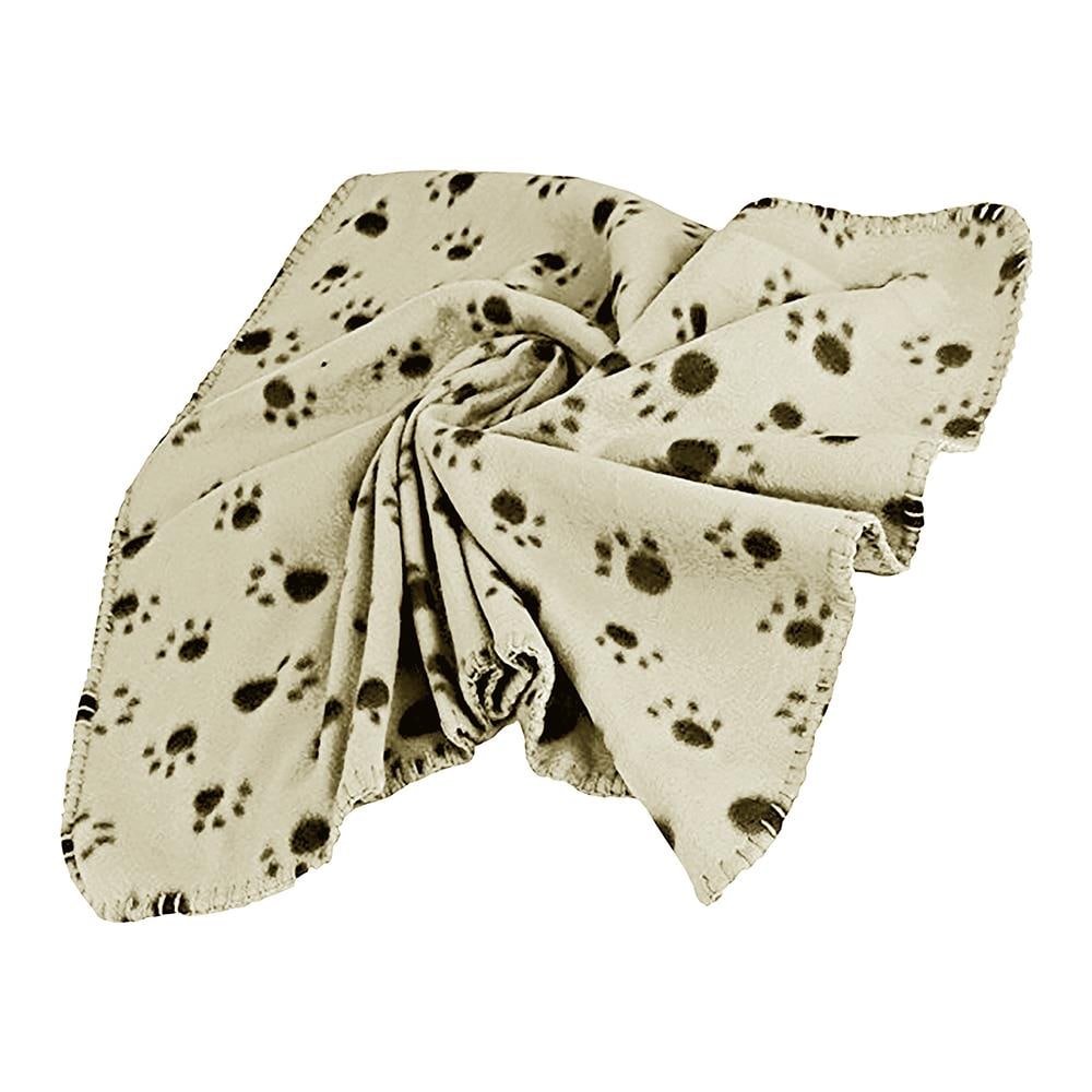 Plaid Per Animali Domestici Modello Amici Colore Beige 80x120 Cm Beige - Foto 1