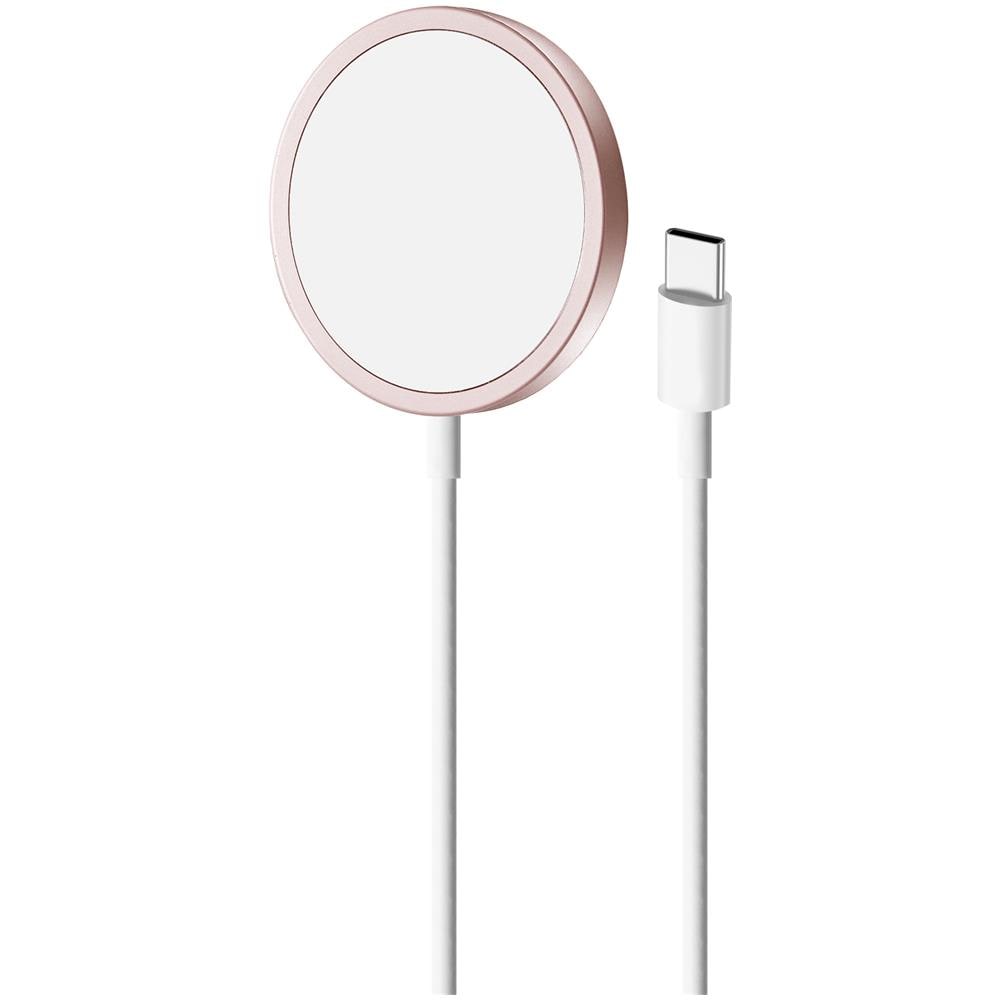 CUSBCMAG1ROSE Caricabatterie per dispositivi mobili Smartphone Rosa USB Carica wireless Interno - Foto 1
