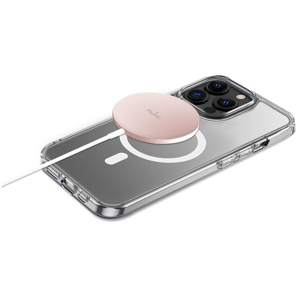 CUSBCMAG1ROSE Caricabatterie per dispositivi mobili Smartphone Rosa USB Carica wireless Interno - Foto 2