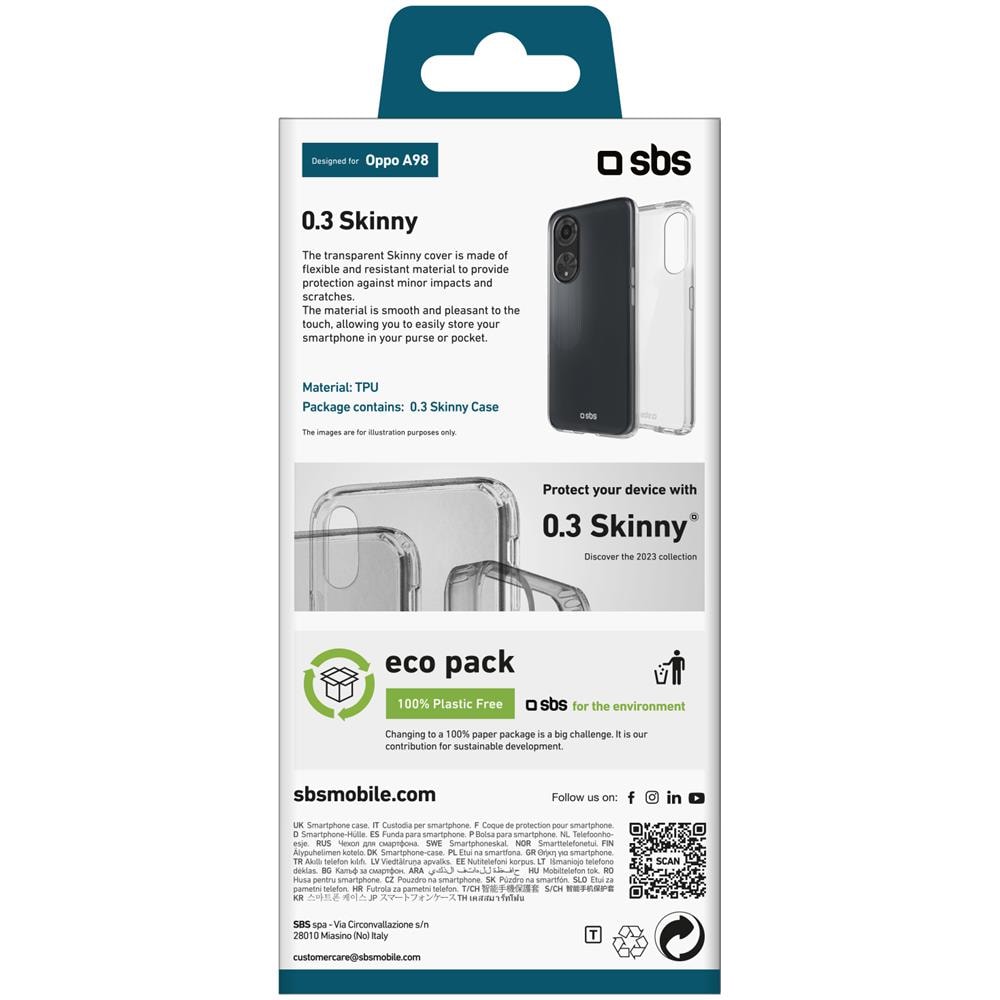 TESKINOPA98T custodia per cellulare 17,1 cm (6.72") Cover Trasparente - Foto 2