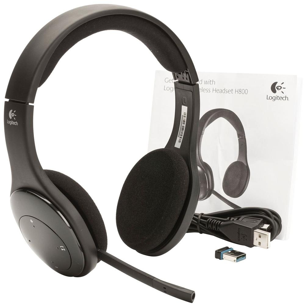 Cuffie con Microfono per PC Connessione Wi-Fi Colore Nero - Foto 2