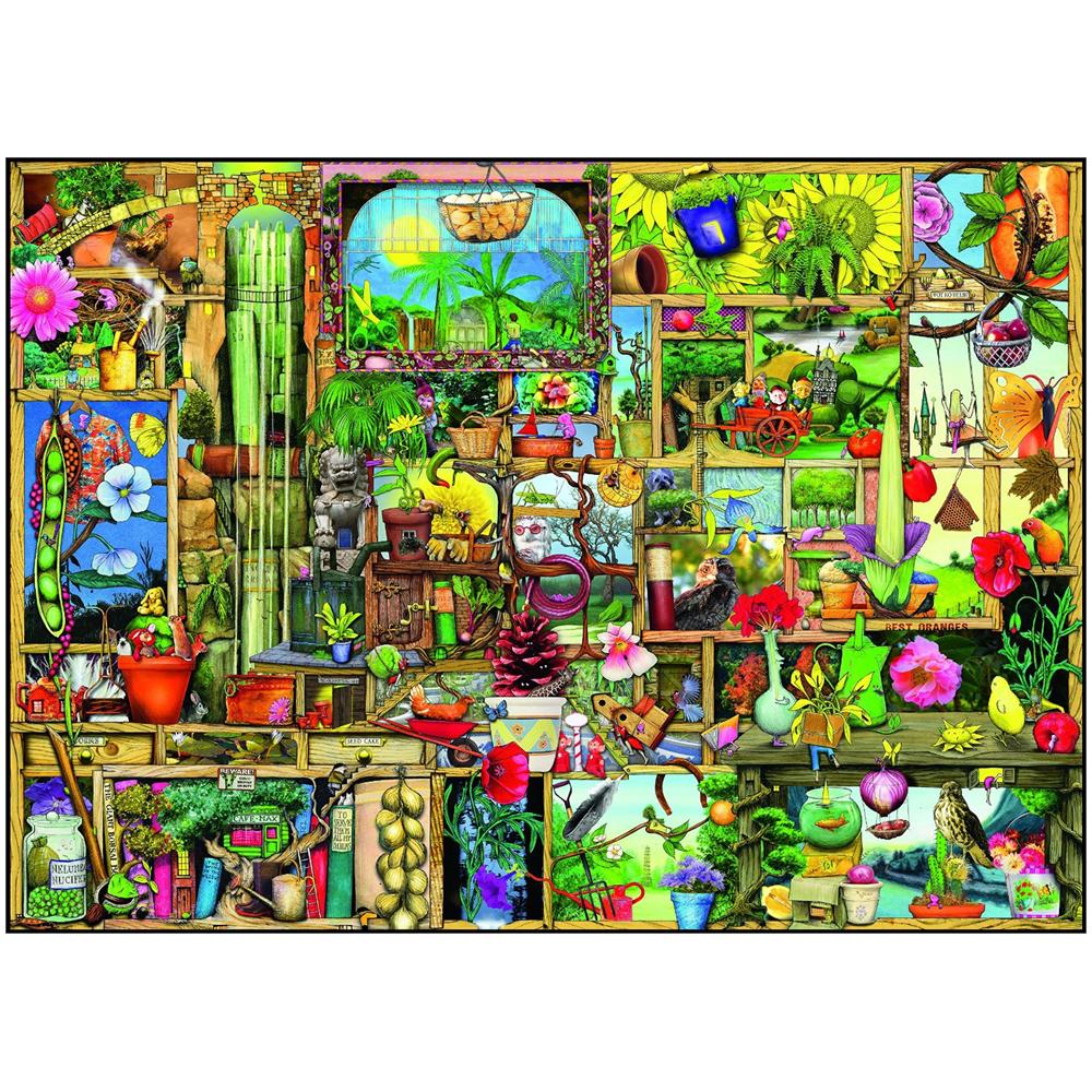 Puzzle Colin Thompson The Gardener's Cupboard 1000 pz 70 x 50 cm 19498 - Foto 3