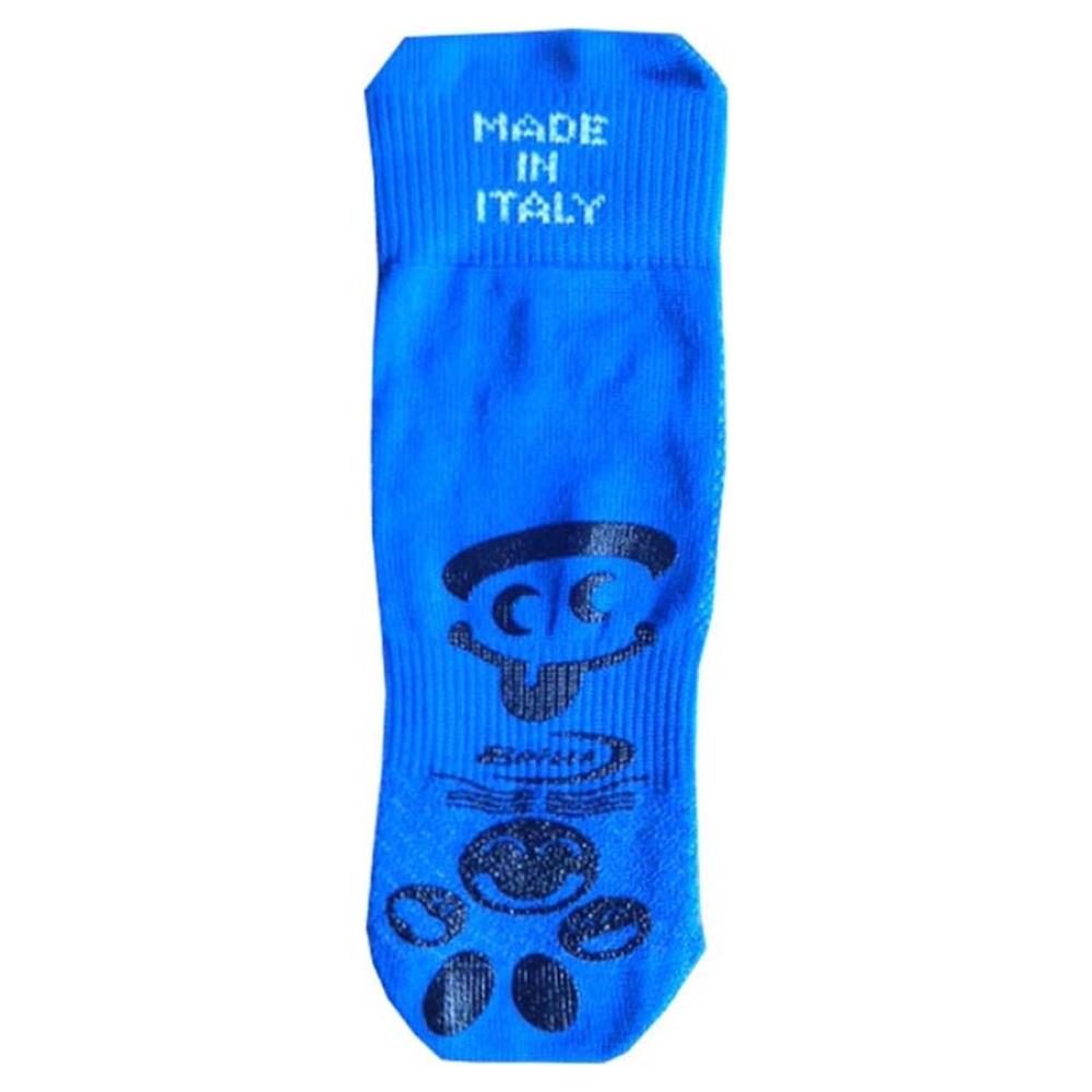 Calza Tecnica Antiscivolo Palestra Jr 30/34 Blu - Foto 1