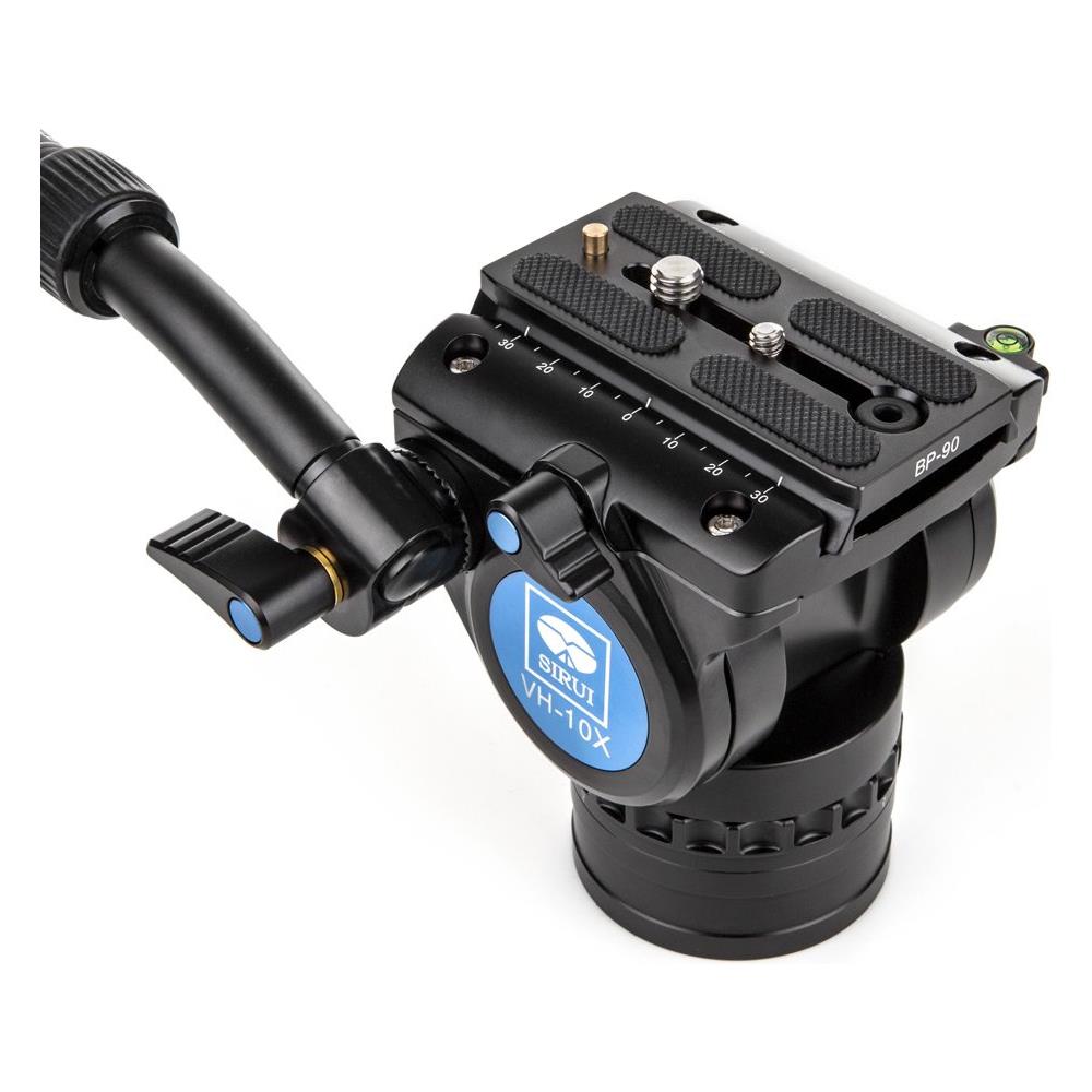 Fluid Video Neiger (con Piastra A Sgancio Rapido 69mm, Base Piatta, Alluminio)  - Foto 2