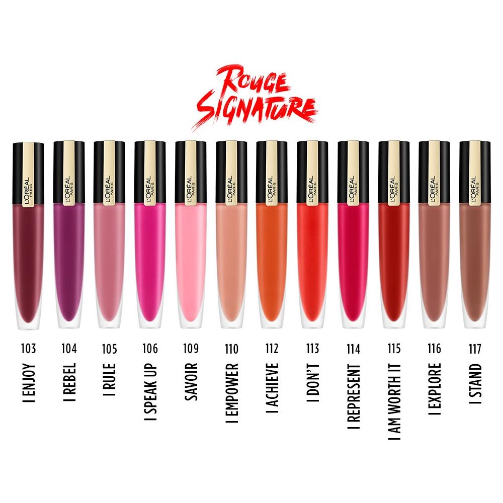 L Oreal Ross Rouge Signature 103 - Foto 11