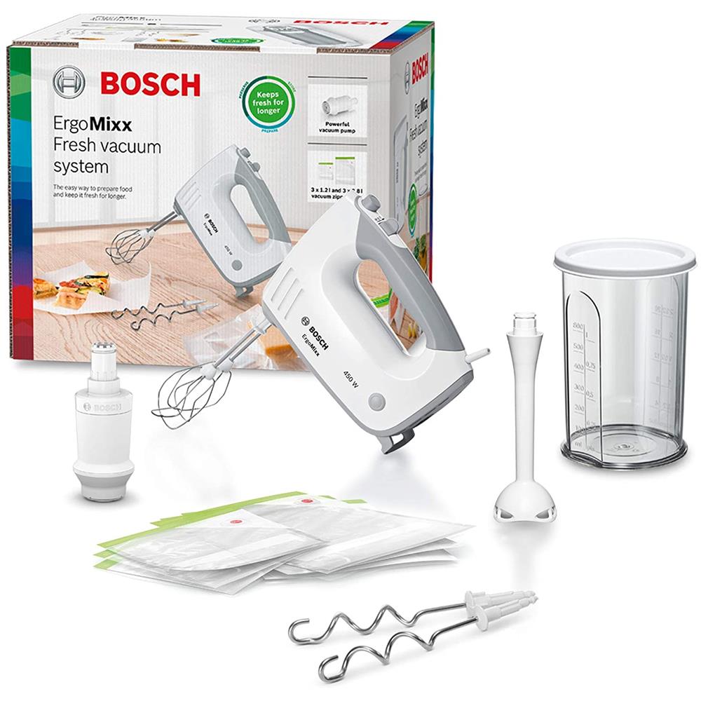 Sbattitore Elettrico ErgoMixx Potenza 450W Colore Bianco - Foto 6