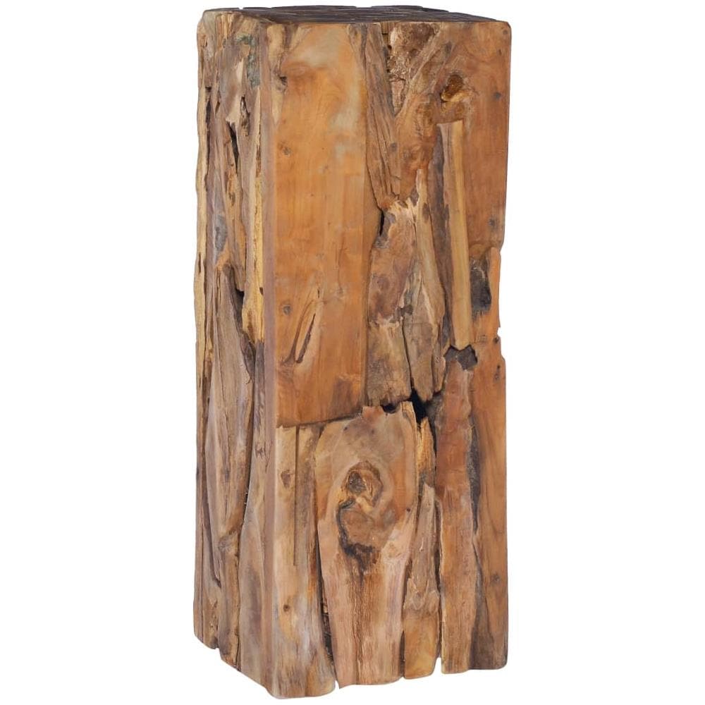 Tavolino Da Salotto 30x30x80 Cm In Legno Massello Di Teak - Foto 7