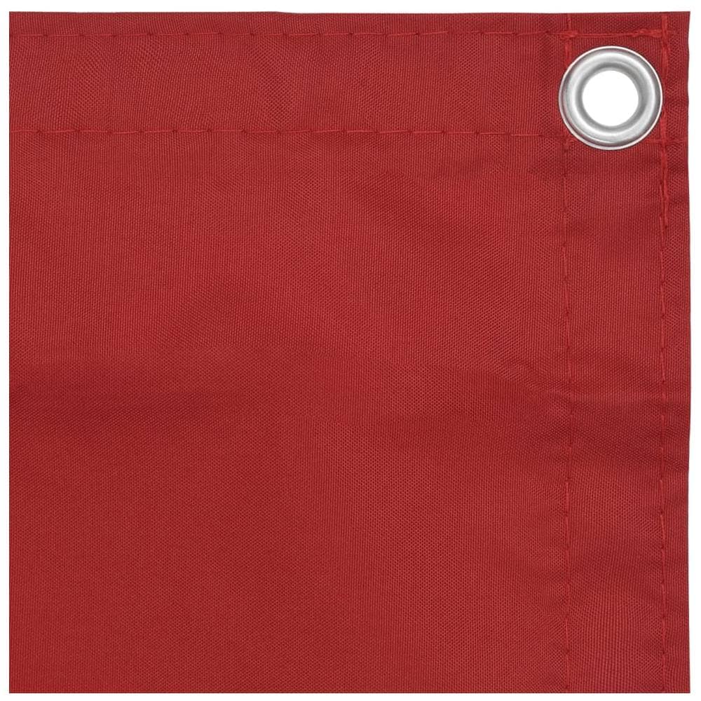 Paravento Balcone Rosso 120x400 cm in Tessuto Oxford - Foto 3