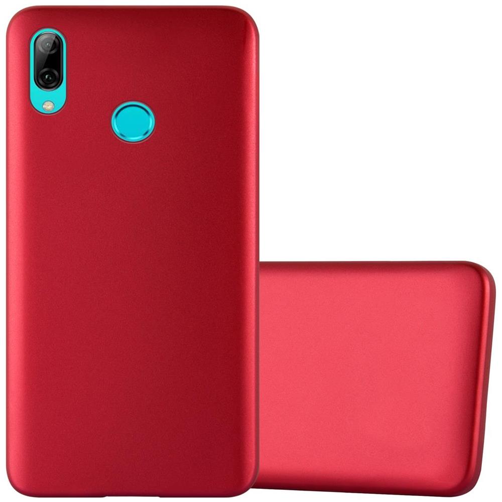 Custodia Compatibile Con Huawei P Smart 2019 / Honor 10 Lite In Rosso Metallico - Coperchio Protettivo In Silicone Tpu Flessibile - Foto 1