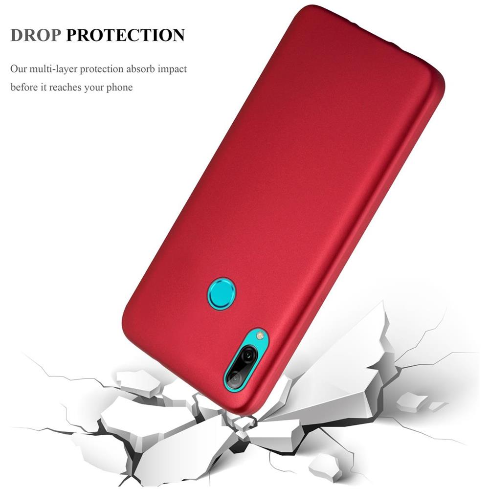 Custodia Compatibile Con Huawei P Smart 2019 / Honor 10 Lite In Rosso Metallico - Coperchio Protettivo In Silicone Tpu Flessibile - Foto 7