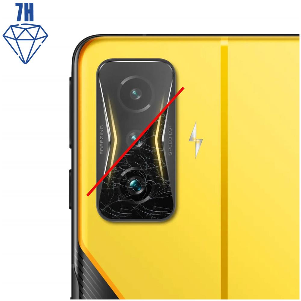 Kit Di 4 Pellicole Fotocamera Xiaomi Poco F4 Gt Vetro 7h Trasparenti - Foto 5