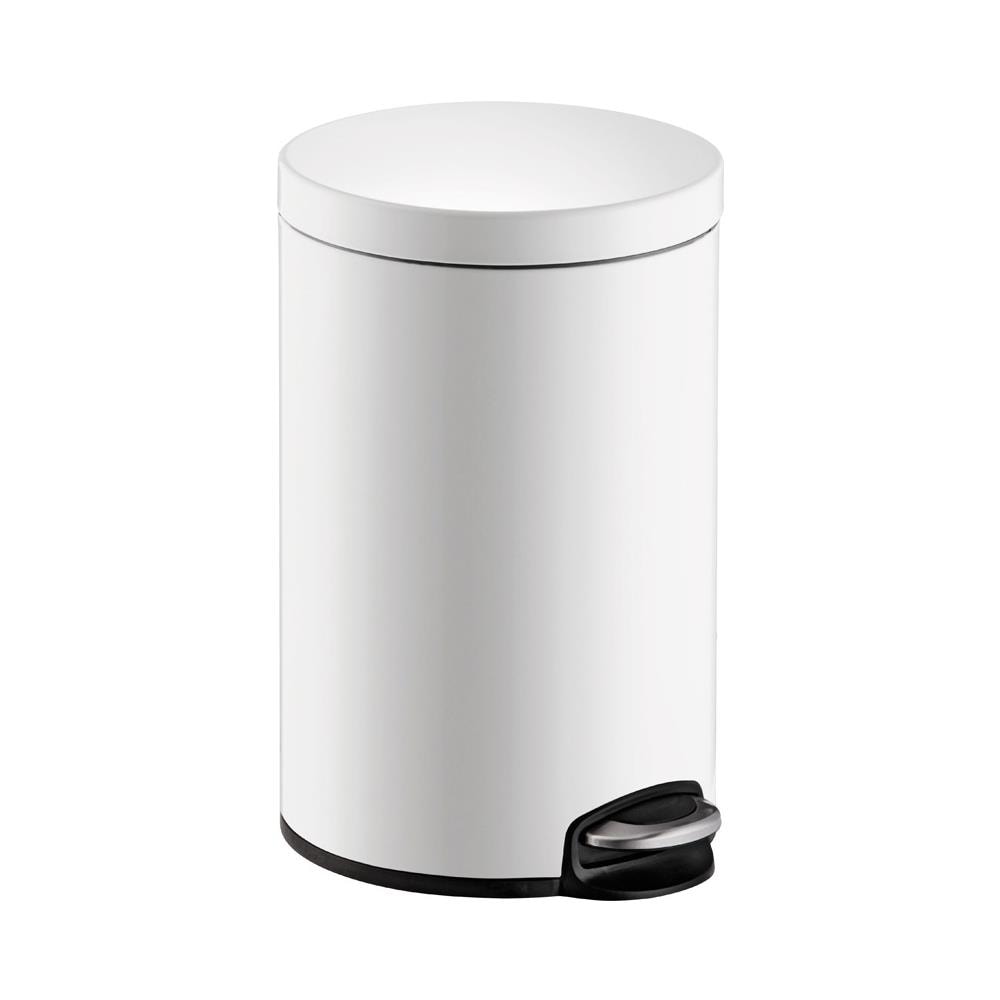 H2403505 cestino per rifiuti Rotondo Nero, Bianco - Foto 1