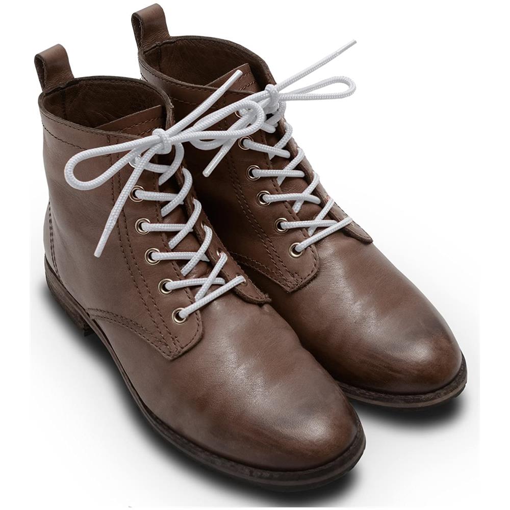 Lacci Tondi 5 Paia White - Foto 5