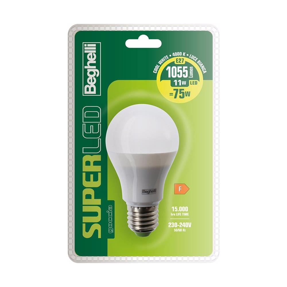 Super LED Lampadina a risparmio energetico 11 W E27 F - Foto 1