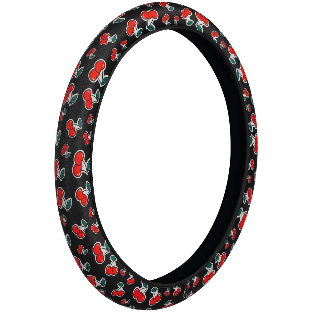 Skin-cover, Coprivolante Elasticizzato In Poliestere - Ciliegie - S - ? 35/37 Cm - Foto 1